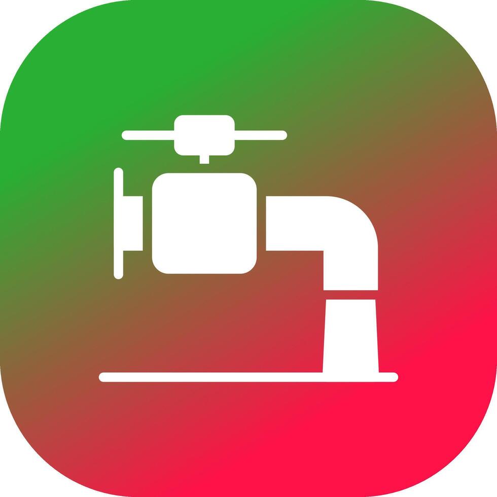 Faucet Creative Icon Design vector