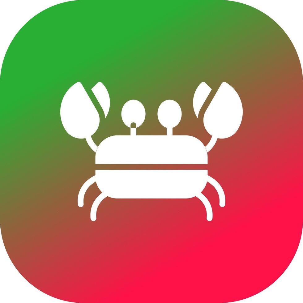 Crab Creative Icon Design vector
