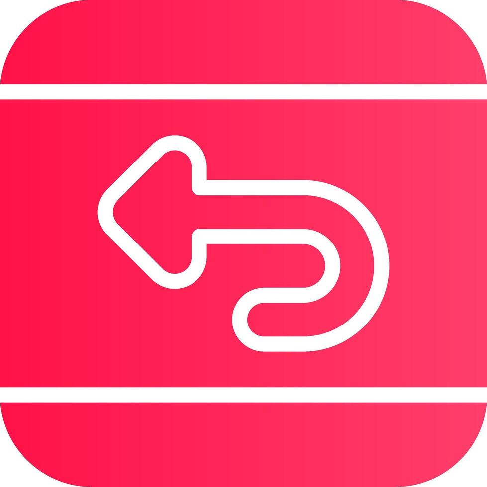 Undo Creative Icon Design vector