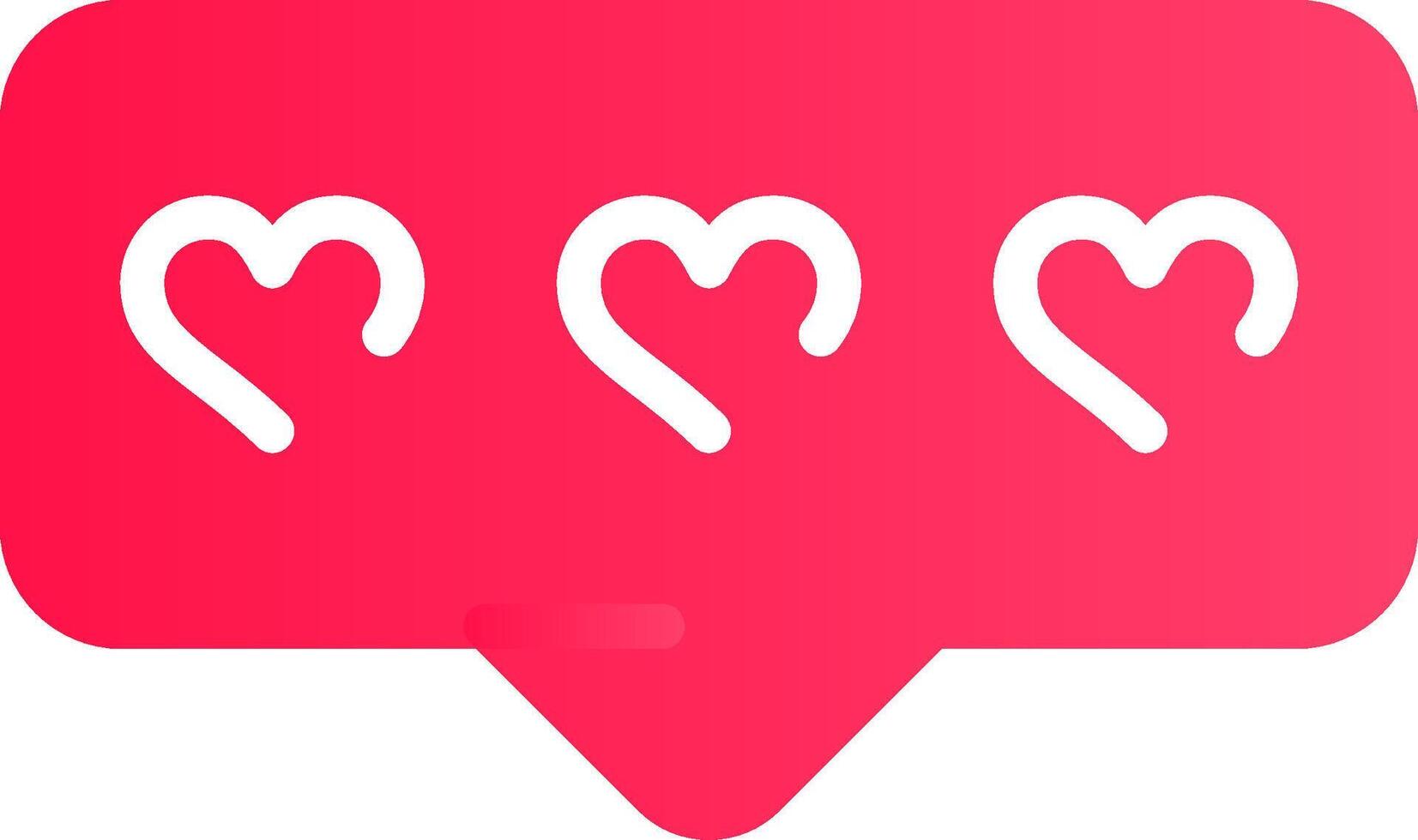 Comment Heart Creative Icon Design vector