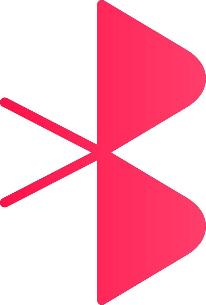 Bluetooth Creative Icon Design vector