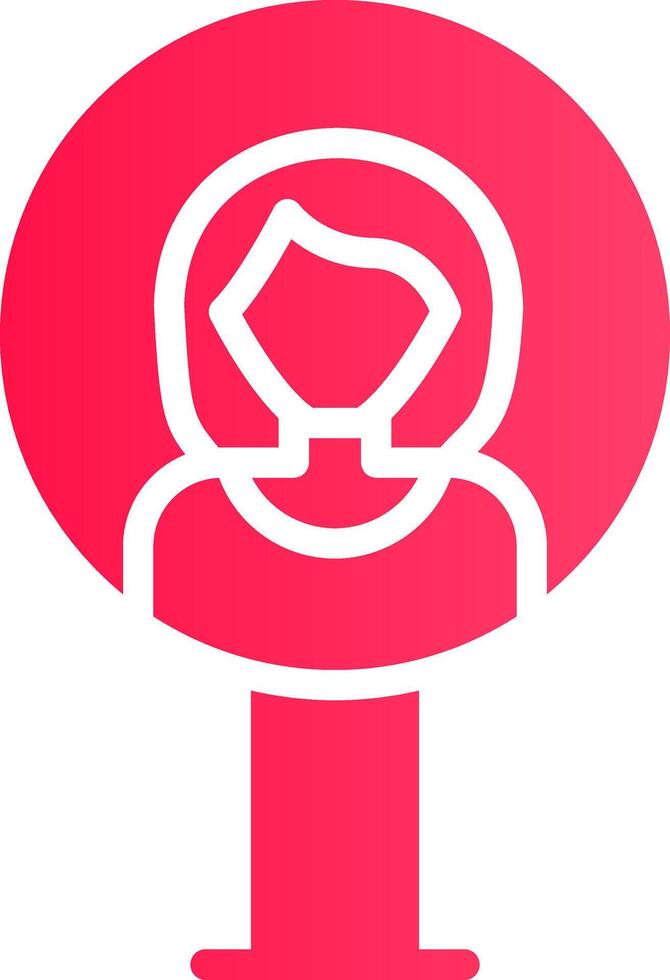 User Placeholder Creative Icon Design vector