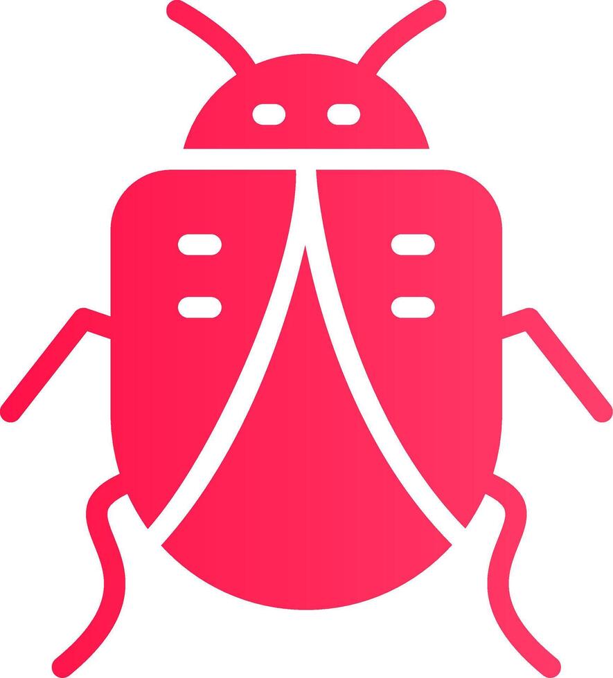 Bug Creative Icon Design vector