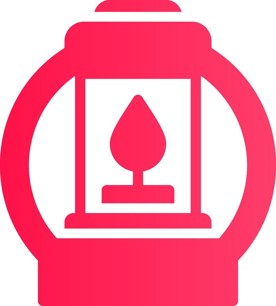 Lantern Creative Icon Design vector