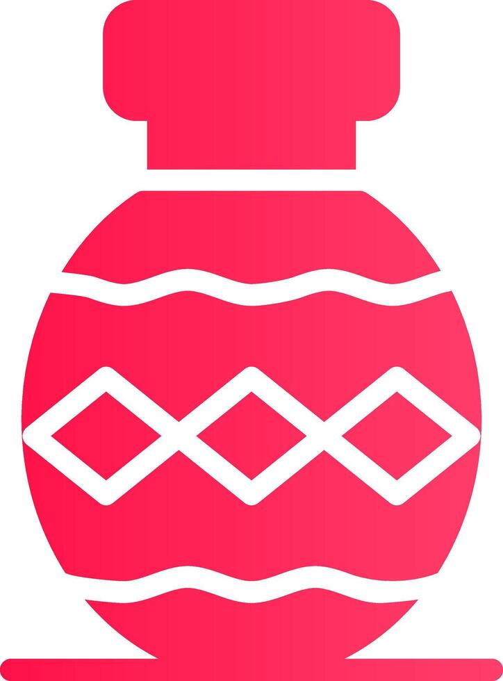 Vase Creative Icon Design vector
