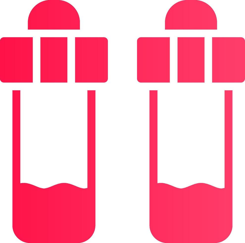 Test Tube Creative Icon Design vector