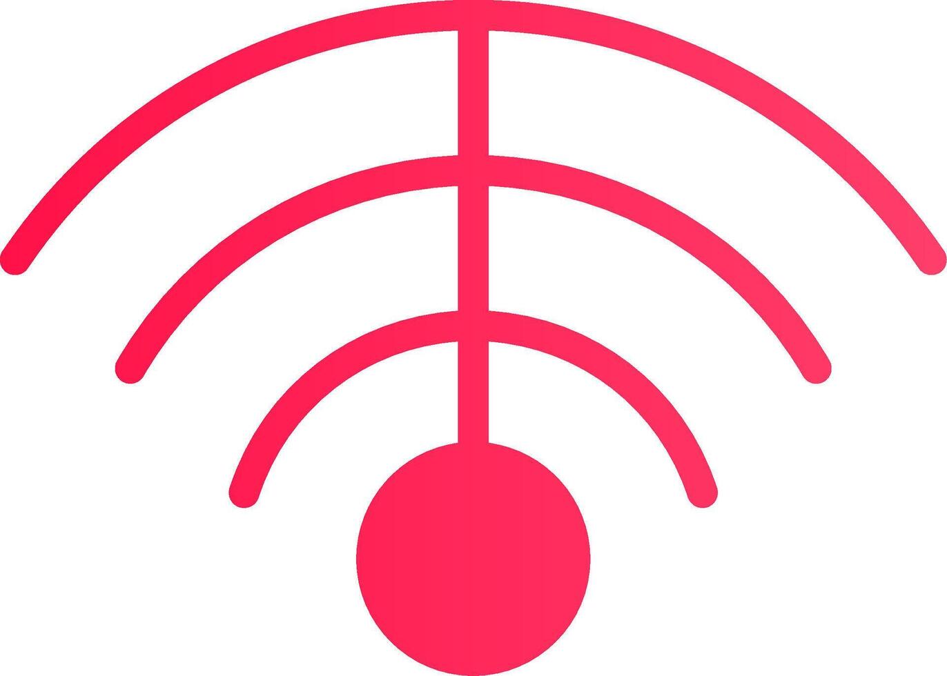 diseño de icono creativo wifi vector