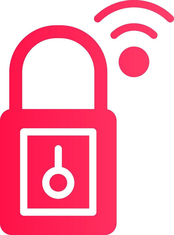 Smart Security Creative Icon Design vector