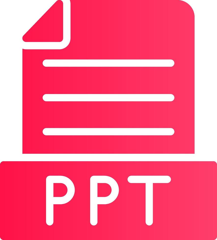 ppt creativo icono diseño vector