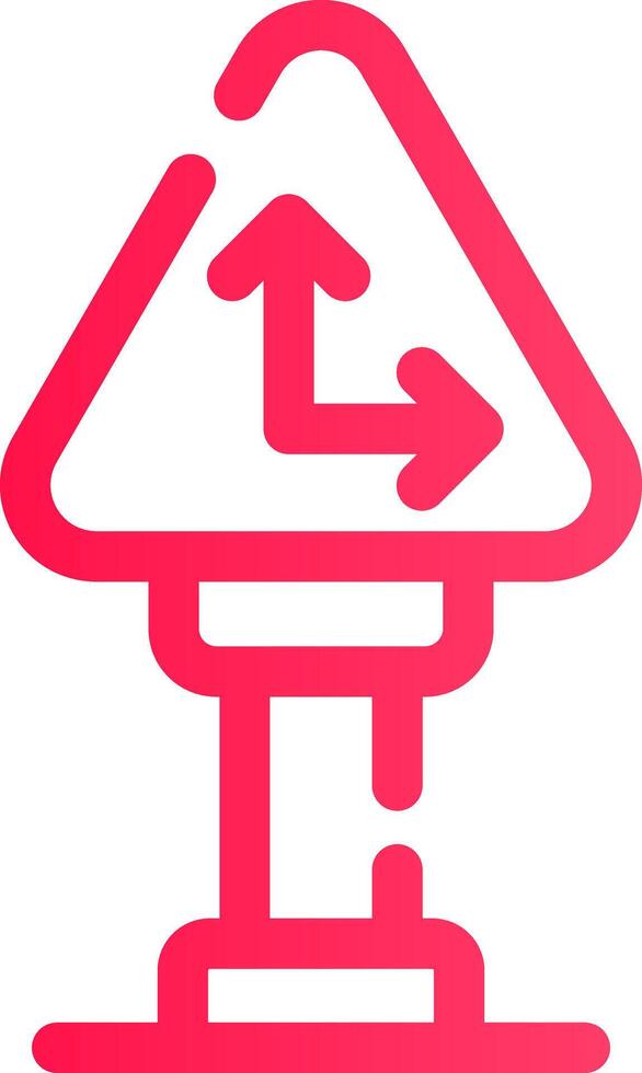 Sign Board Creative Icon Design vector