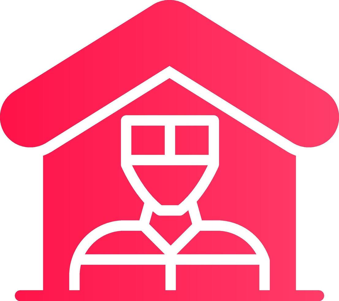 Mortgage Fraud Creative Icon Design vector