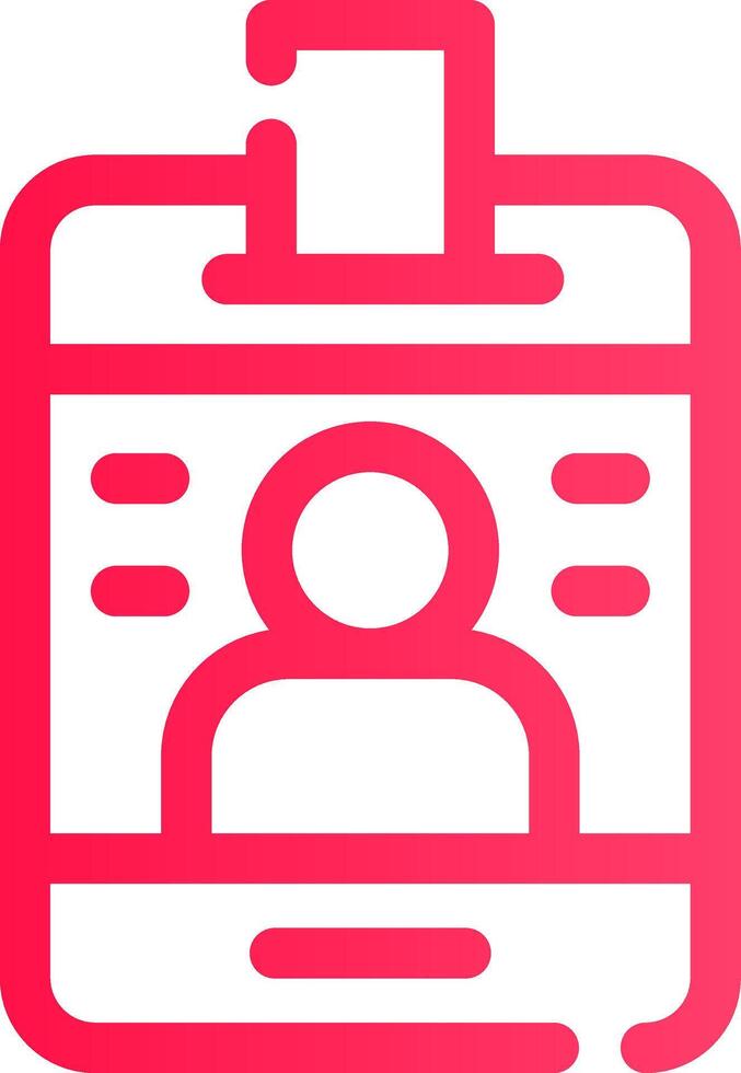 Ski Pass Creative Icon Design vector