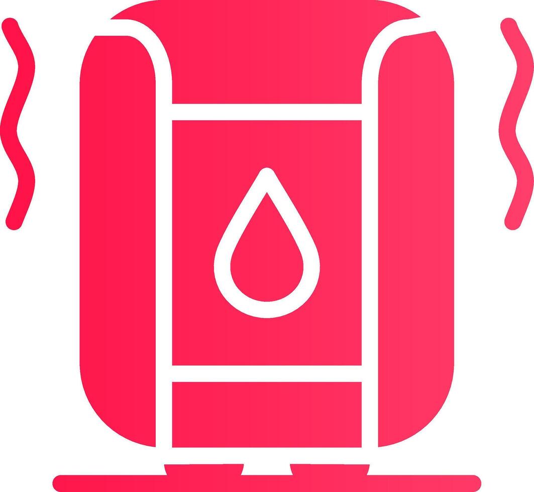 Humidifier Creative Icon Design vector