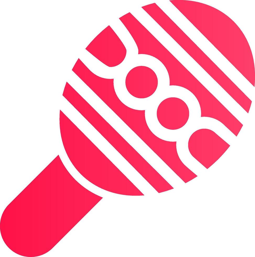 Rattle Creative Icon Design vector