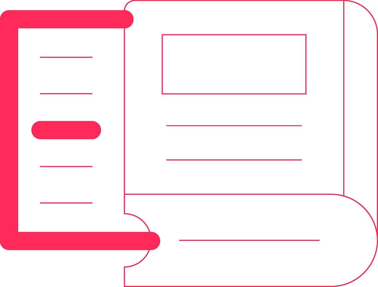 Guideline Creative Icon Design vector