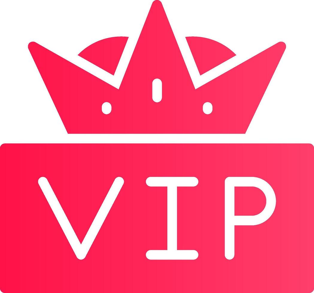 VIP Creative Icon Design vector
