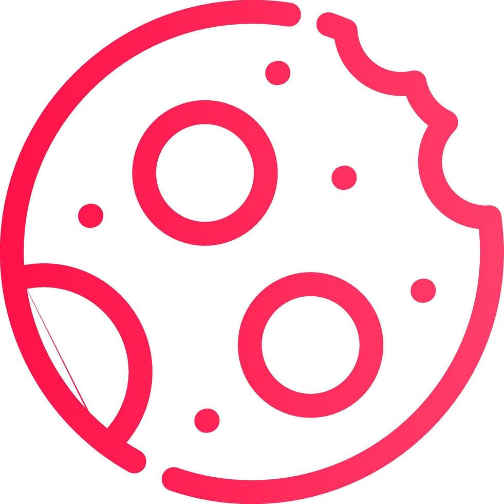 Pita Bread Creative Icon Design vector