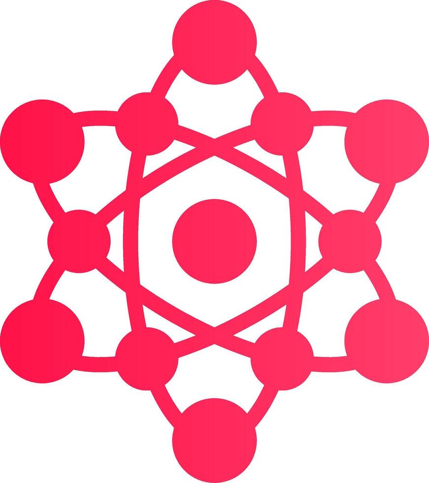 Atom Creative Icon Design vector