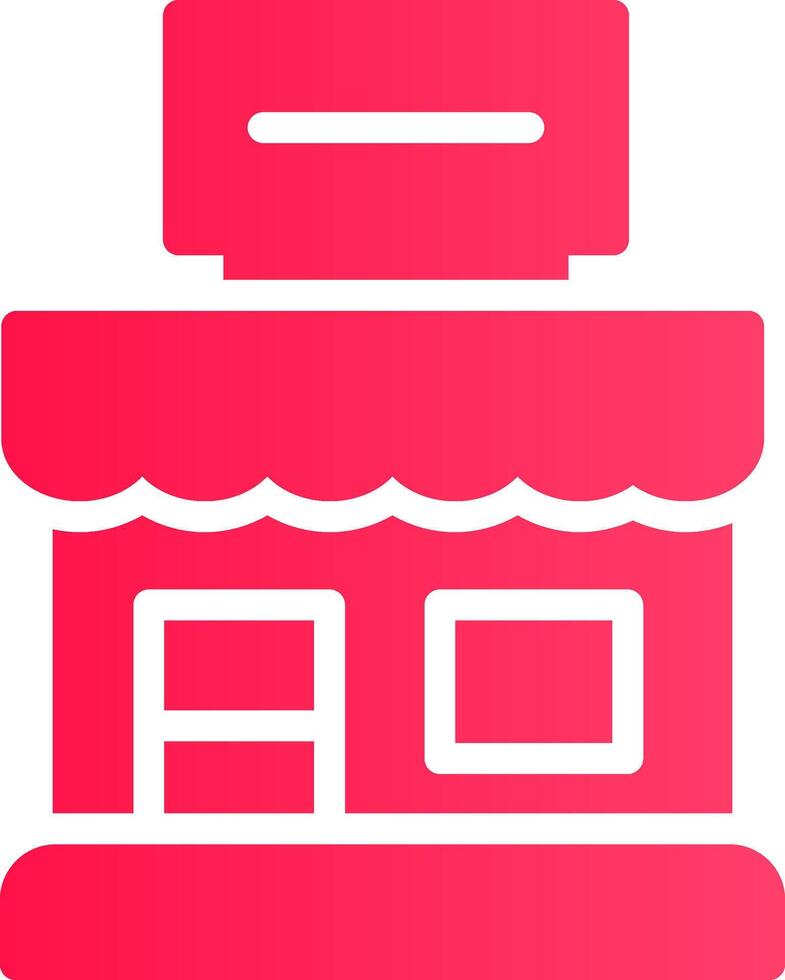 Store Creative Icon Design vector