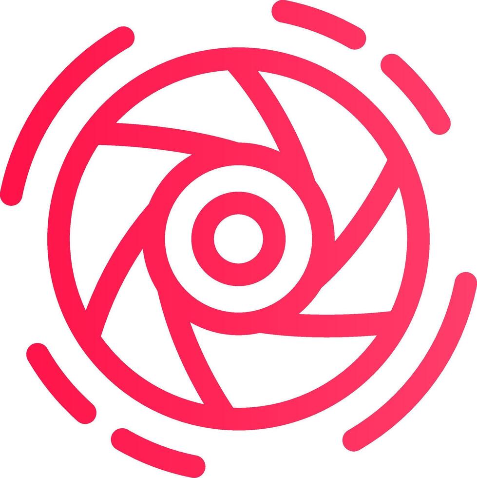Diaphragm Creative Icon Design vector