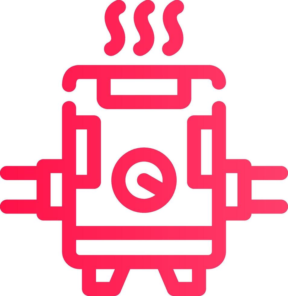 Water Heater Creative Icon Design vector