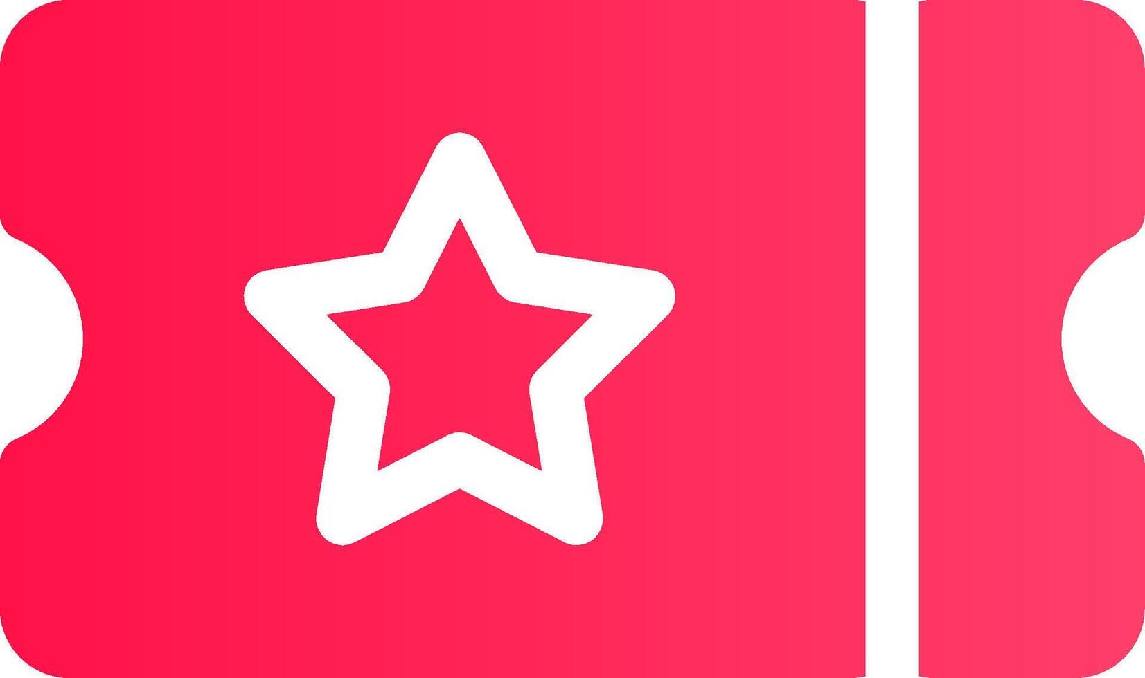 Ticket Creative Icon Design vector