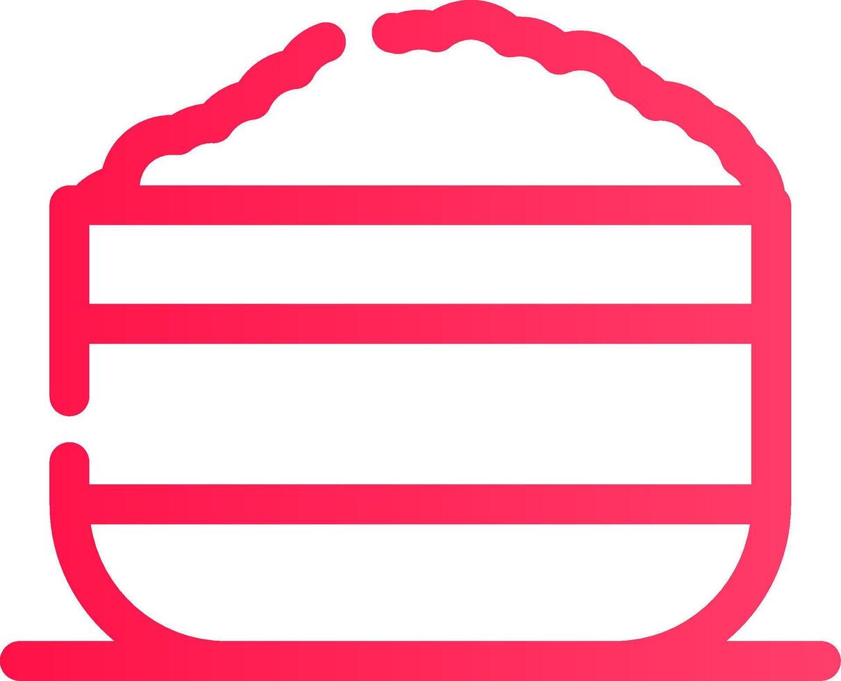 Bowl Creative Icon Design vector
