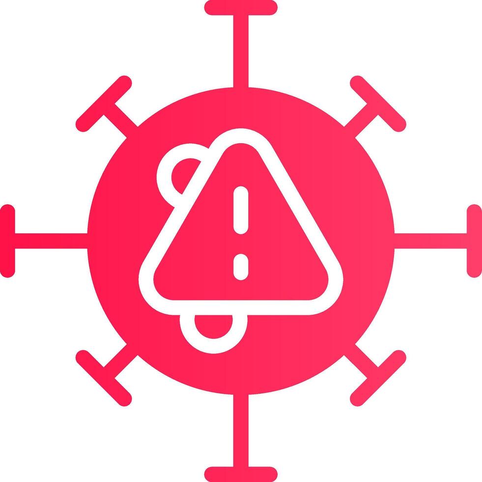 Virus Creative Icon Design vector