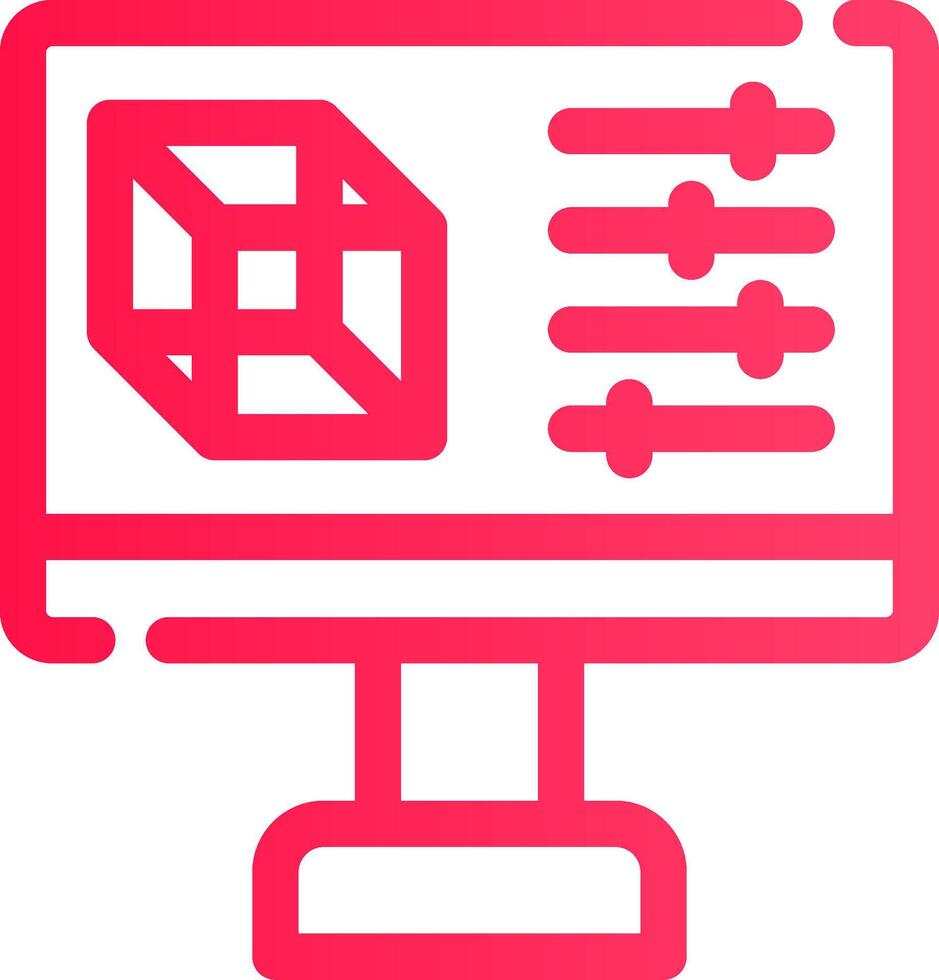 Simulation Creative Icon Design vector