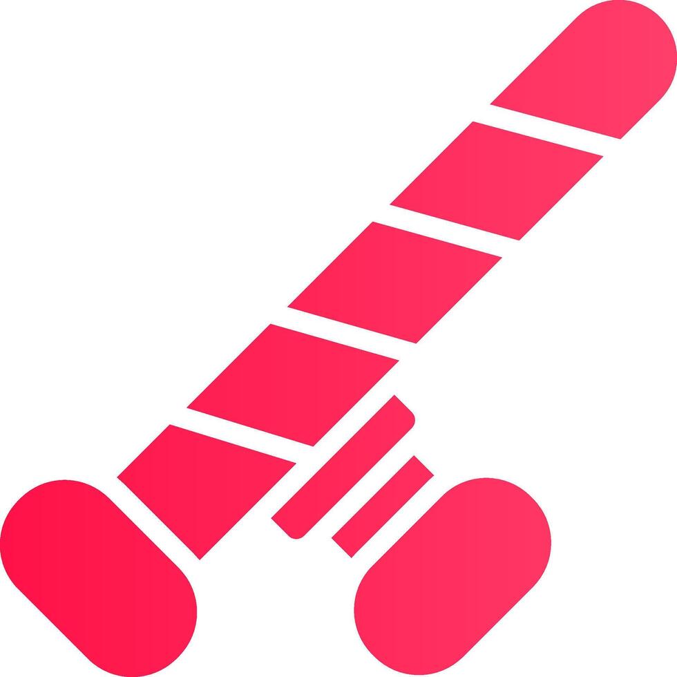 Baton Creative Icon Design vector