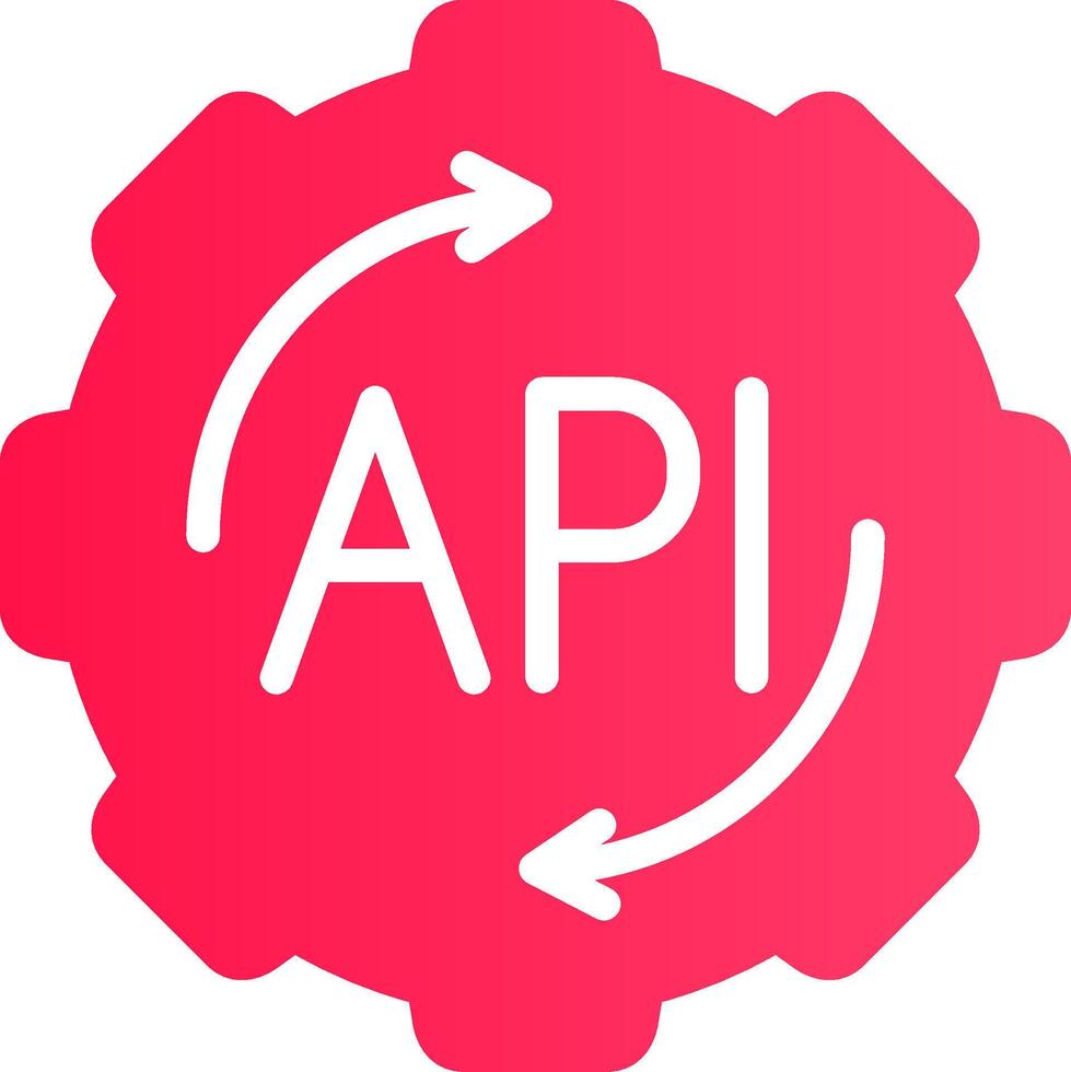 API Creative Icon Design vector