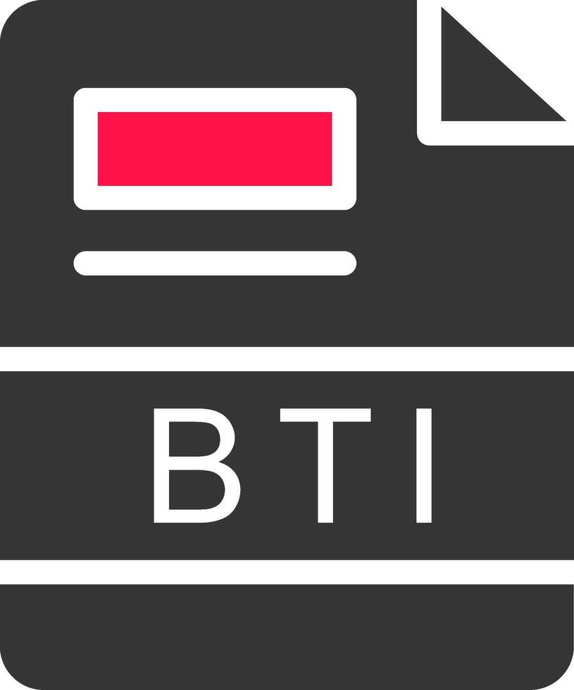 BTI Creative Icon Design vector