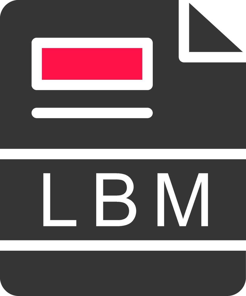 LBM Creative Icon Design vector