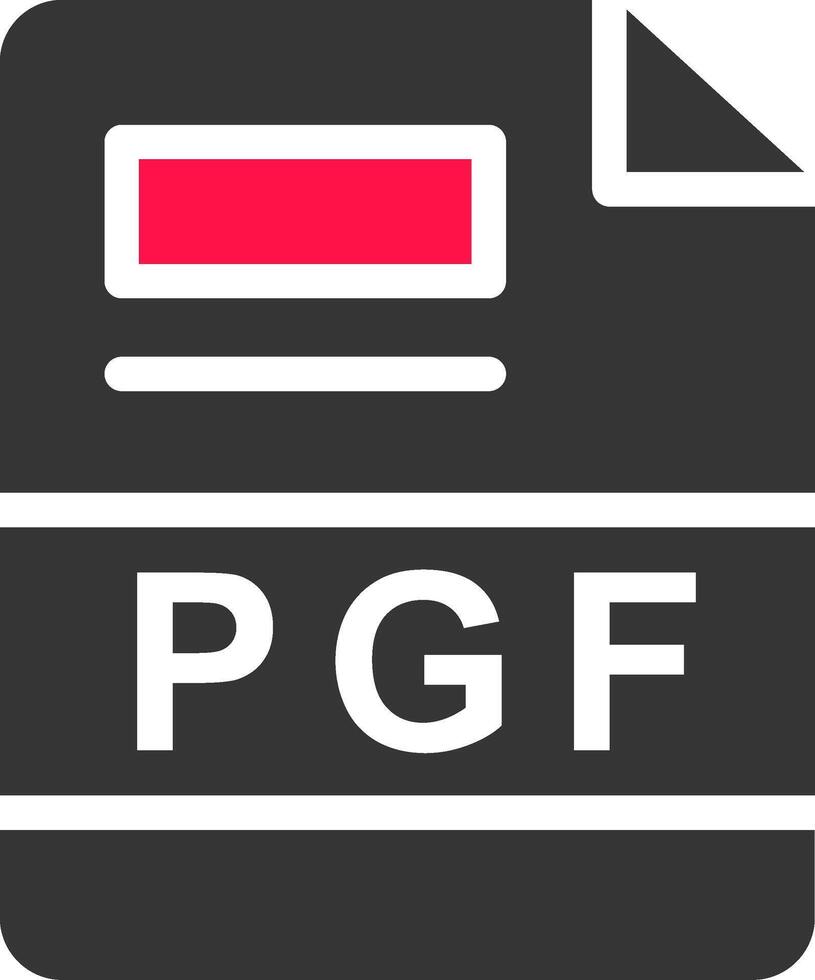 PGF Creative Icon Design vector