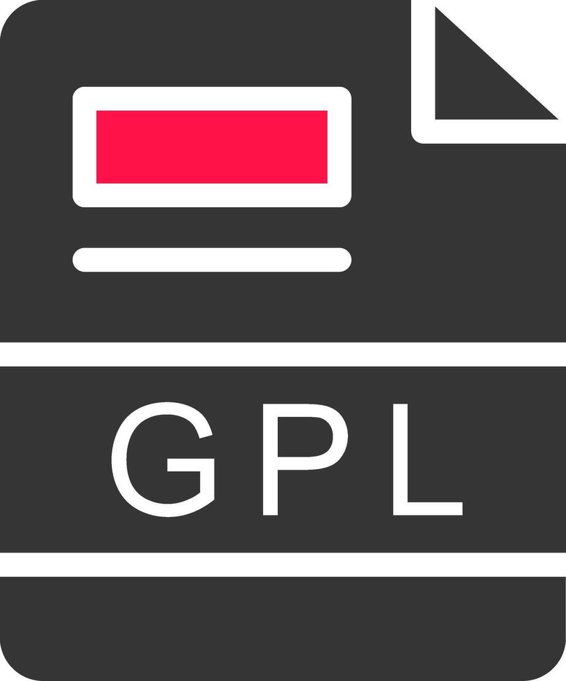 GPL Creative Icon Design vector