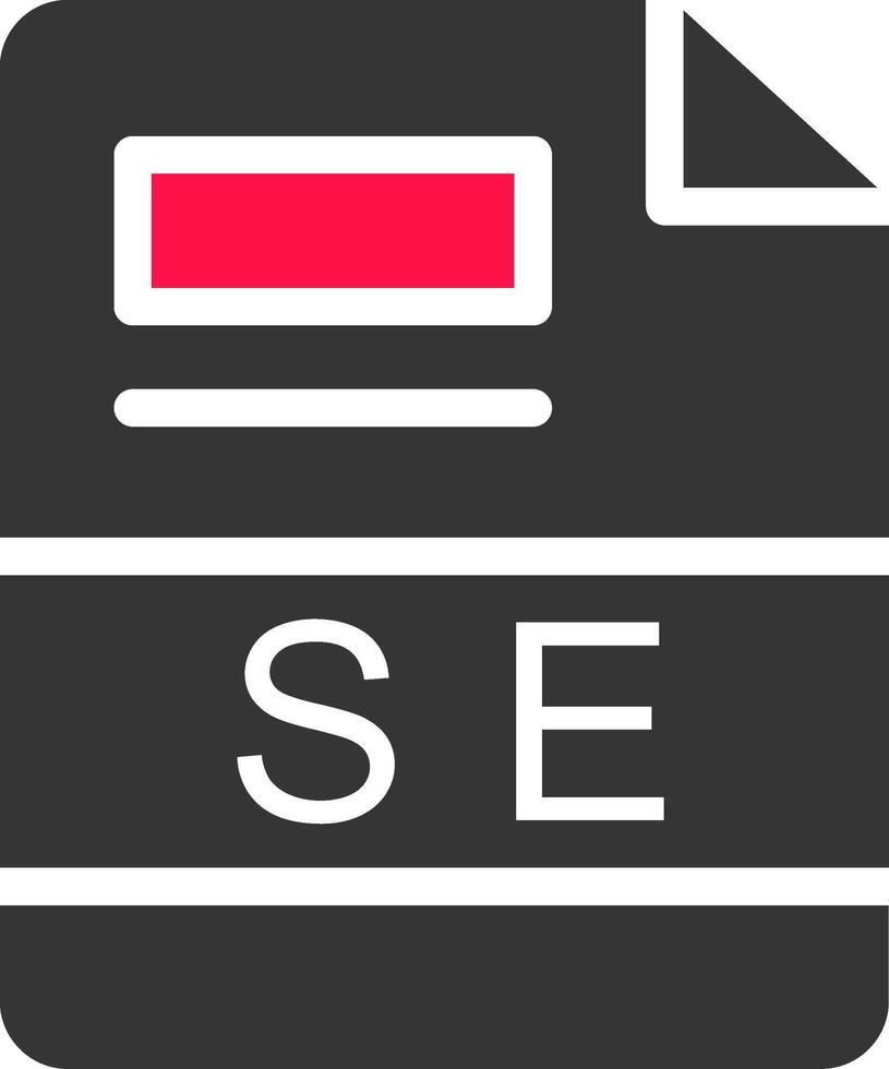 SE Creative Icon Design vector