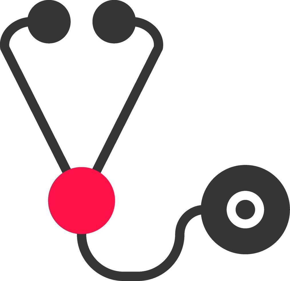 Stethoscope Creative Icon Design vector