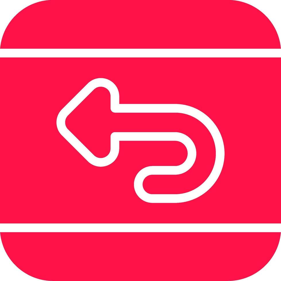 Undo Creative Icon Design vector