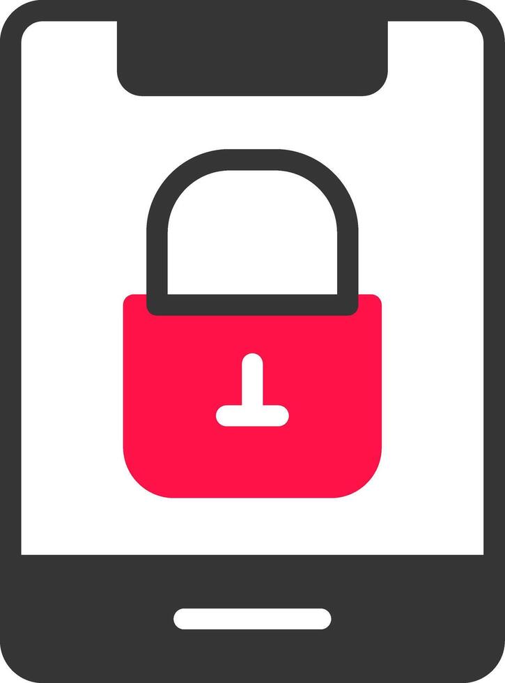 Lock Screen Creative Icon Design vector