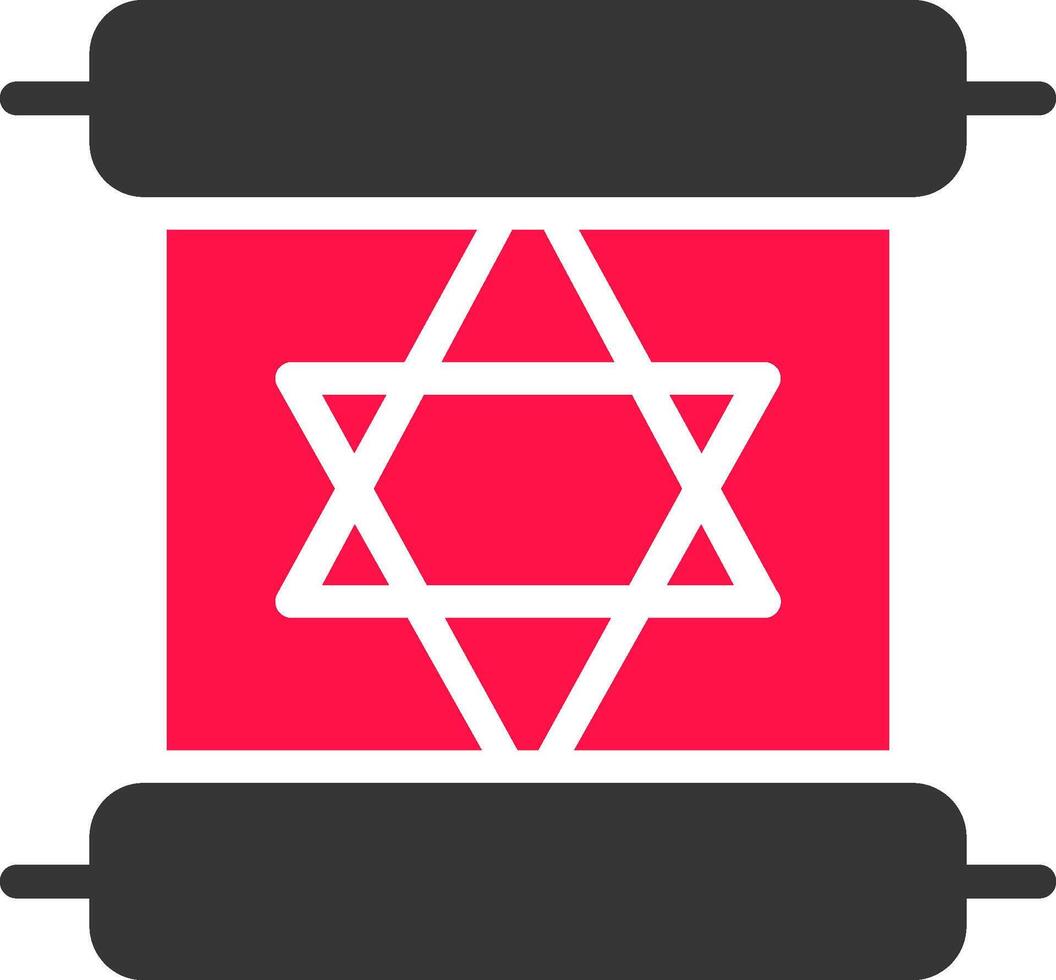 Scroll torah Creative Icon Design vector