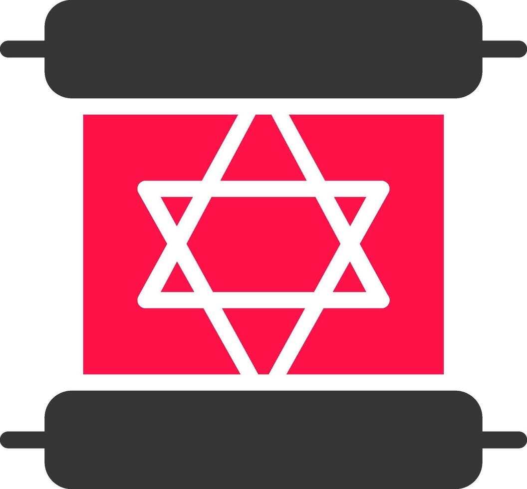 Scroll torah Creative Icon Design vector