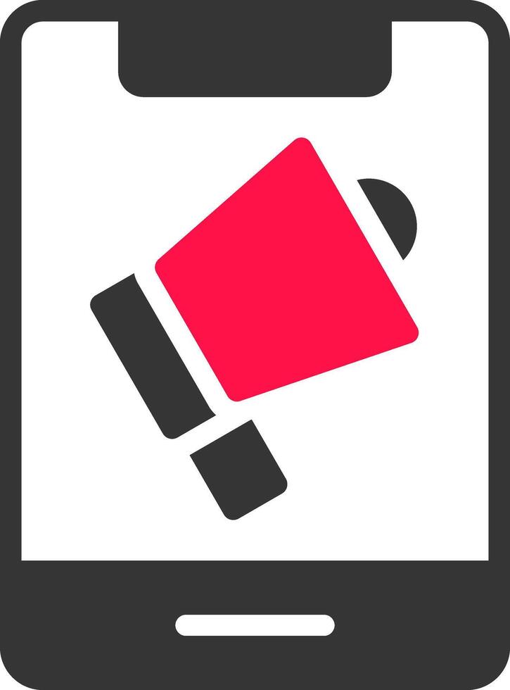 Online Ad Creative Icon Design vector
