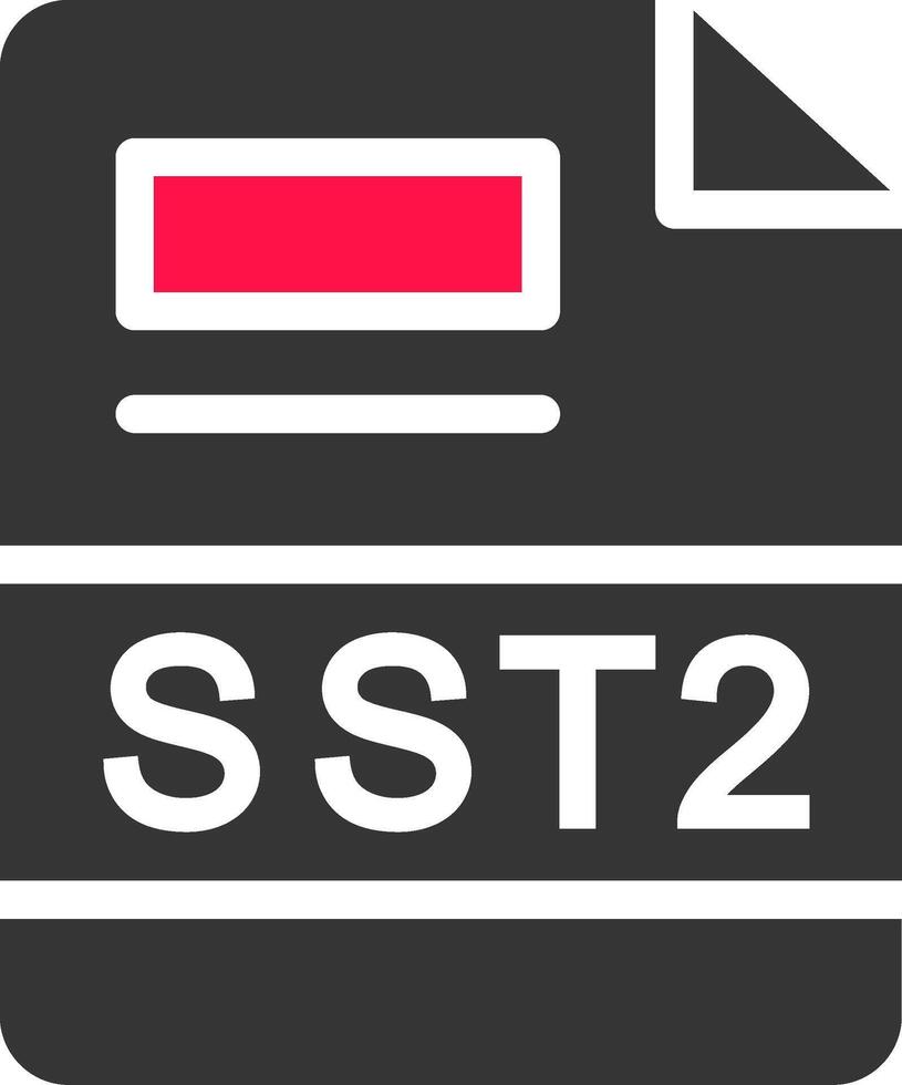 SST2 Creative Icon Design vector