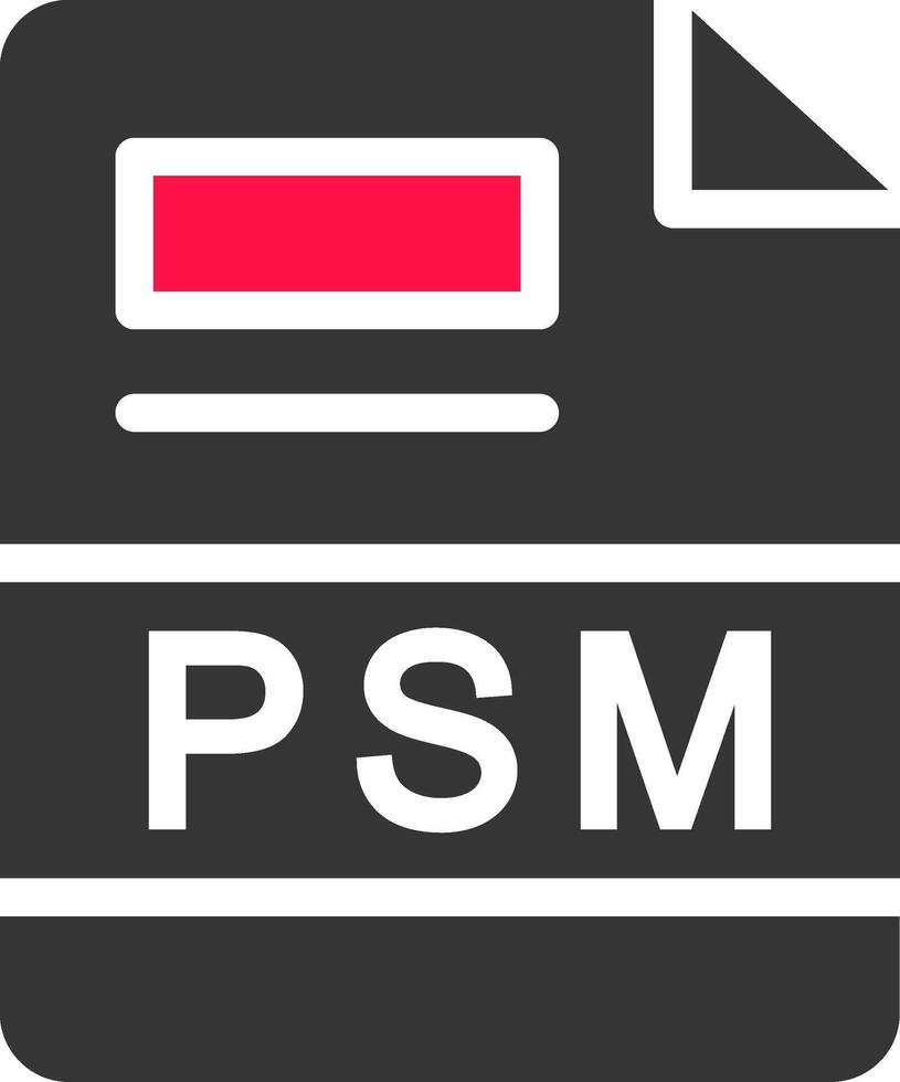 PSM Creative Icon Design vector