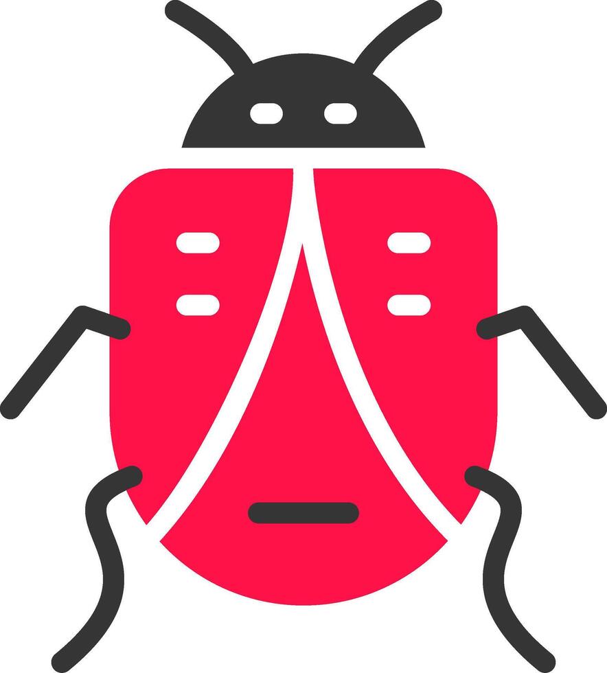 Bug Creative Icon Design vector