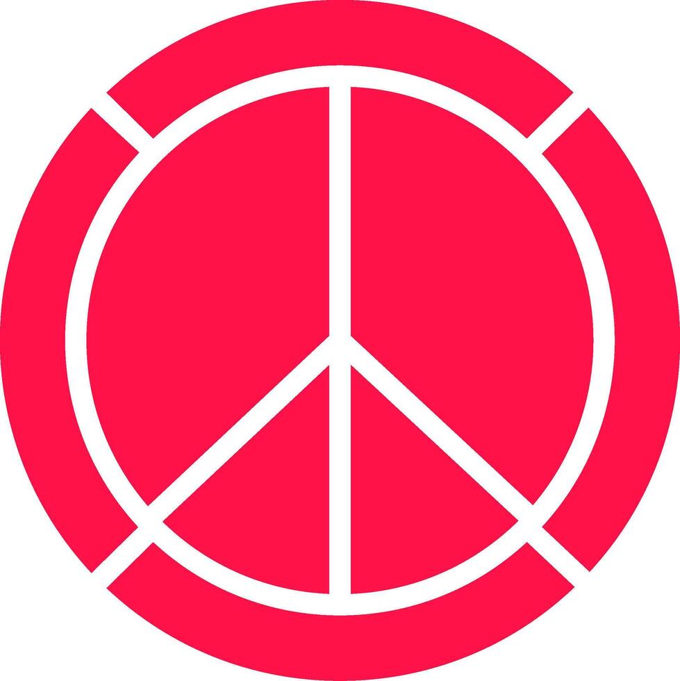 Peace Creative Icon Design vector