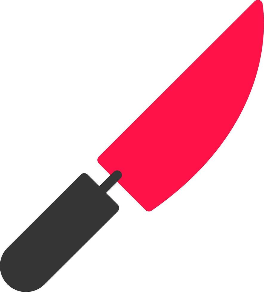 diseño de icono creativo de cuchillo vector