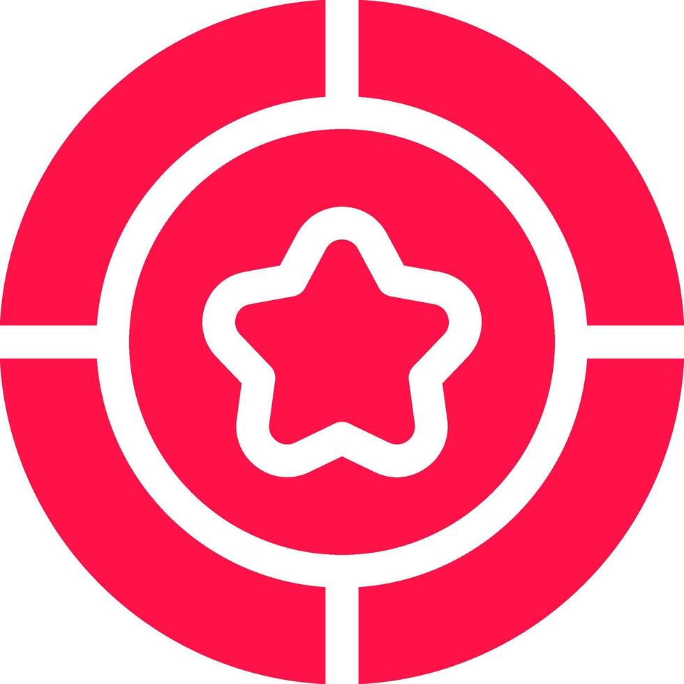Target Creative Icon Design vector