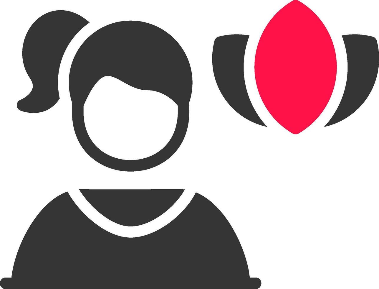 Meditation Creative Icon Design vector