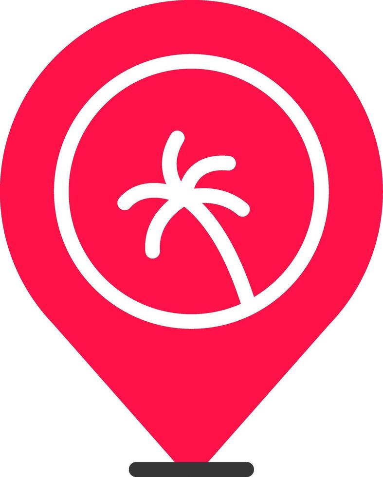 Location Creative Icon Design vector